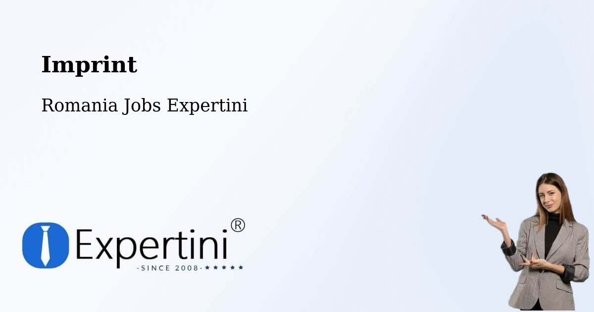 Imprint – Oraş Negreşti - Romania Jobs Expertini